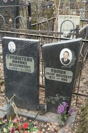 Попок Захар Шахнович, Москва, Востряковское кладбище